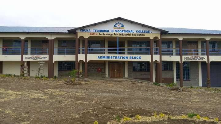 Chuka technical and vocational college Courses, Requirements, Contacts, Location, How to apply, fees and website