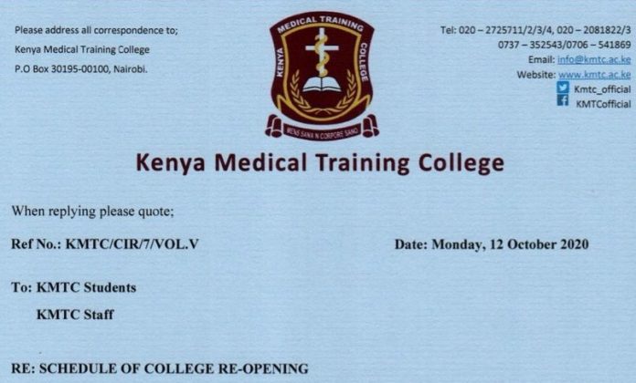 KMTC reopening dates. KMTC reopening dates.
