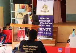 TSC Bio-metric Enrollment and Validation (BEVOT) for all teachers.