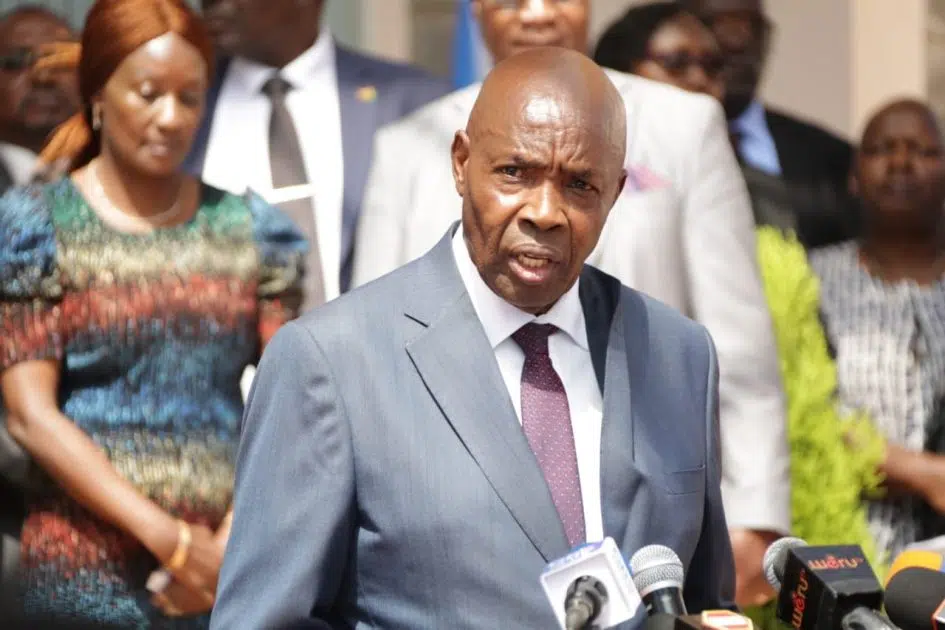 Education Cabinet Secretary Ezekiel Machogu