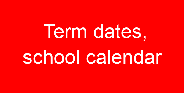 School calendar: 2025 Academic Term Dates & Public Holidays