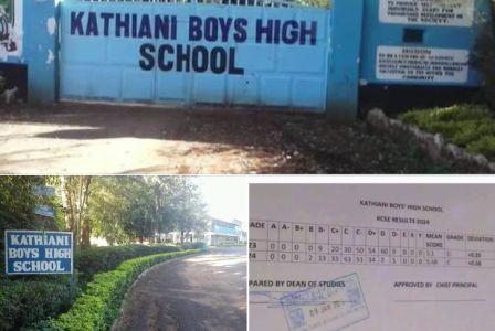 Kathiani Boys High School Shows Impressive Improvement in 2024-2025 KCSE Results