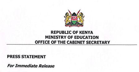 Ministry of Education Issues Statement on the 2025 Academic Year