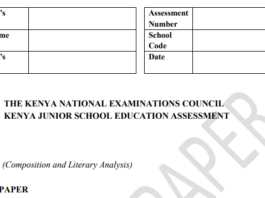 Download Free KNEC KJSEA Exam Papers for all subjects