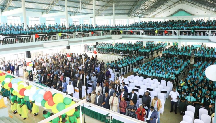 Nyabururu Girls in Kisii inaugurates a State of the Art Multipurpose Hall..