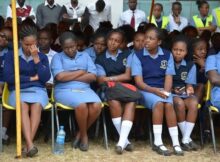 Kenya Medical Training College (KMTC) Students at their Campus