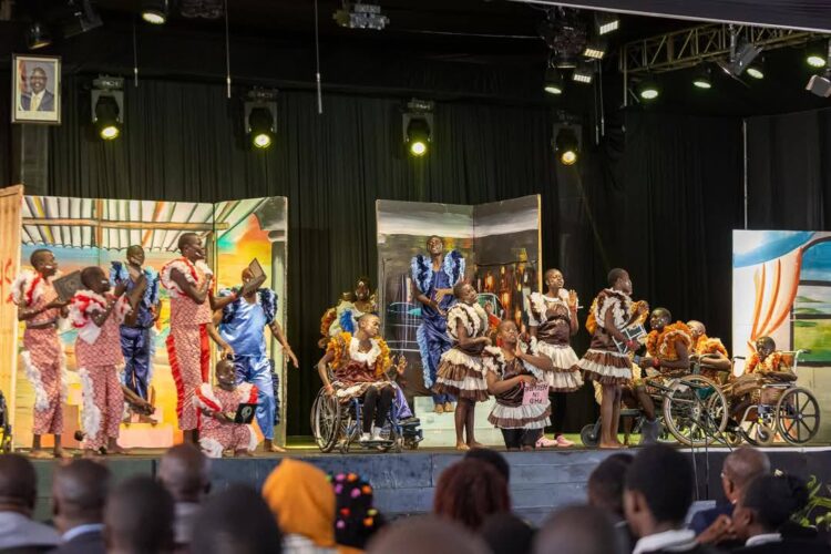 Learners at a past National Drama Festival under CBC