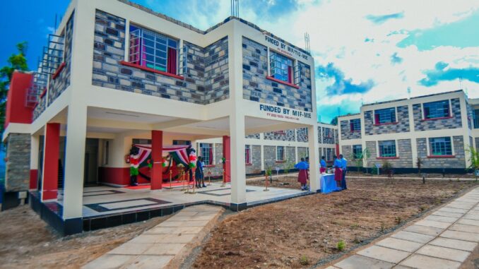 The new 750-bed capacity dormitory at Nyakach girls high School in Kisumu county. The new 750-bed capacity dormitory at Nyakach girls high School in Kisumu county.