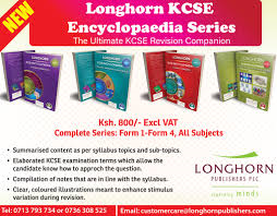 Download free Form 4 KCSE Schemes of Work, Notes, Revision Materials, Exams, Past Papers , Lesson Plans and Lesson Notes