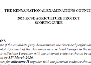 KCSE 2026 Project, Practical Exams Materials & Marking Schemes {Free PDF Downloads}