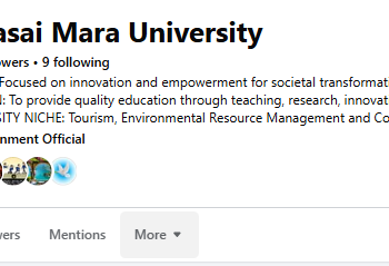 MAASAI MARA UNIVERSITY- COURSES, FEES & PROSPECTUS FOR 2026/ 2027