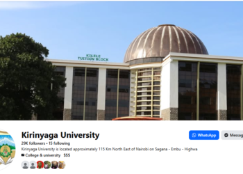 KIRINYAGA UNIVERSITY- COURSES, FEES & PROSPECTUS FOR 2026/ 2027