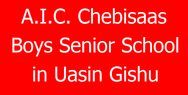A.I.C. Chebisaas Boys Senior School in Uasin Gishu