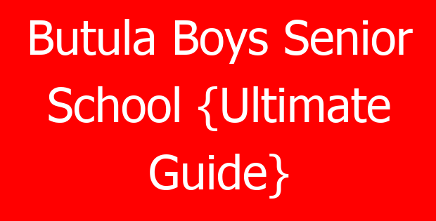 Butula Boys Senior School {Ultimate Guide}