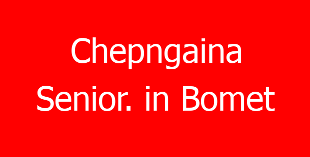 Chepngaina Senior. in Bomet