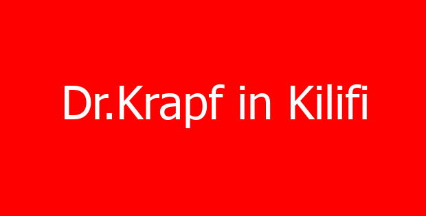 Dr.Krapf in Kilifi