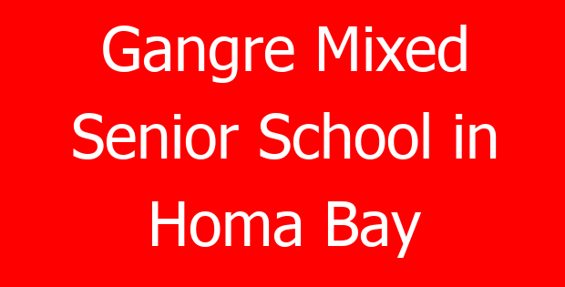 Gangre Mixed Senior School in Homa Bay