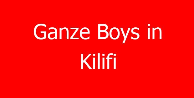 Ganze Boys in Kilifi
