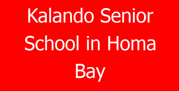 Kalando Senior School in Homa Bay