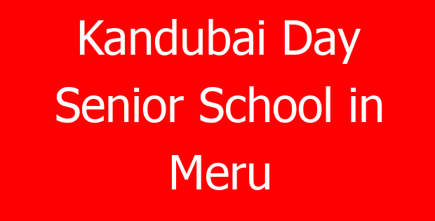 Kandubai Day Senior School in Meru