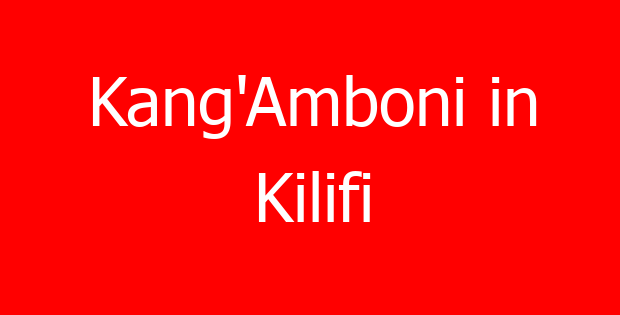 Kang’Amboni in Kilifi