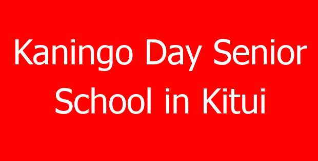 Kaningo Day Senior School in Kitui