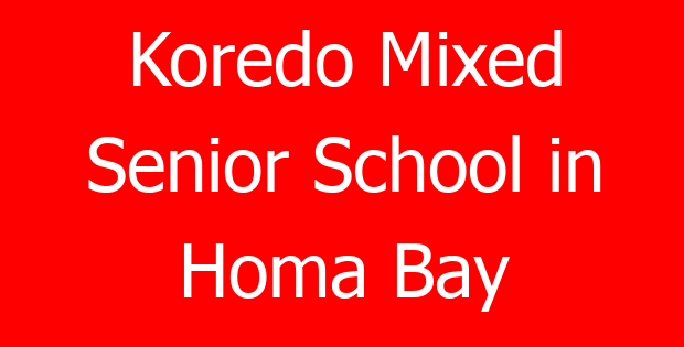 Koredo Mixed Senior School in Homa Bay