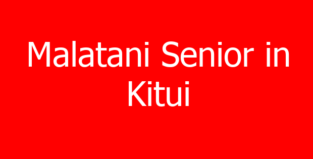 Malatani Senior in Kitui