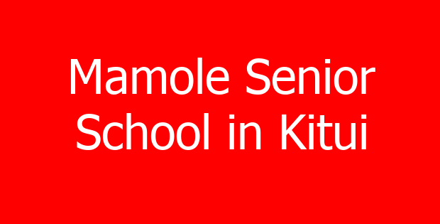 Mamole Senior School in Kitui