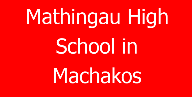 Mathingau High School in Machakos