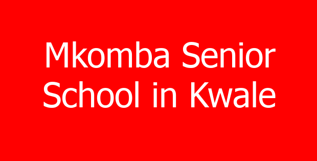 Mkomba Senior School in Kwale
