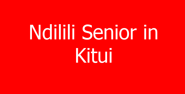 Ndilili Senior in Kitui