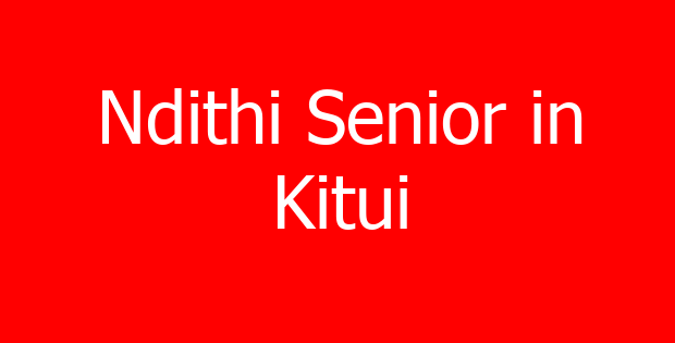Ndithi Senior in Kitui
