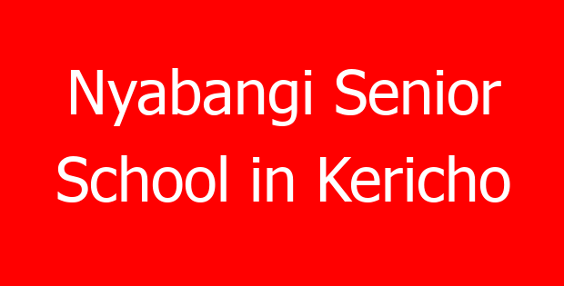 Nyabangi Senior School in Kericho