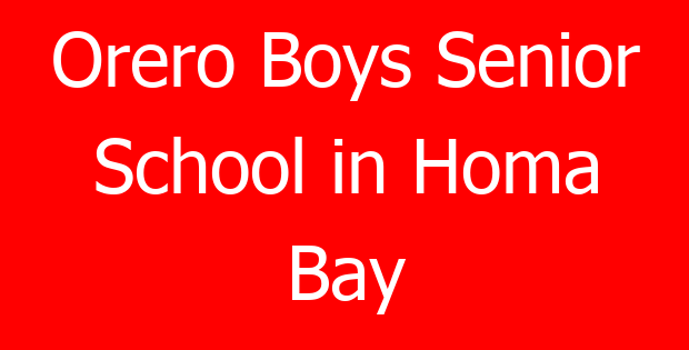 Orero Boys Senior School in Homa Bay