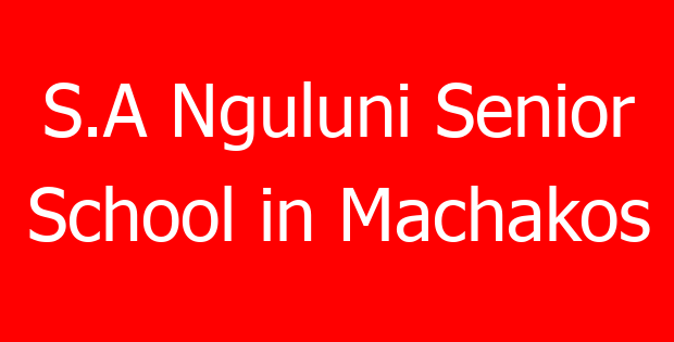 S.A Nguluni Senior School in Machakos