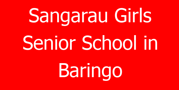 Sangarau Girls Senior School in Baringo