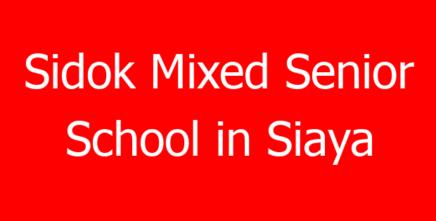 Sidok Mixed Senior School in Siaya
