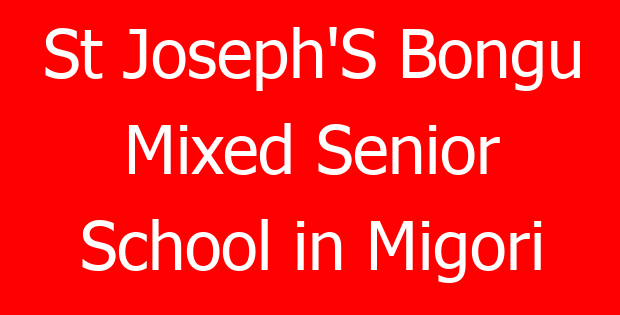 St Joseph’S Bongu Mixed Senior School in Migori