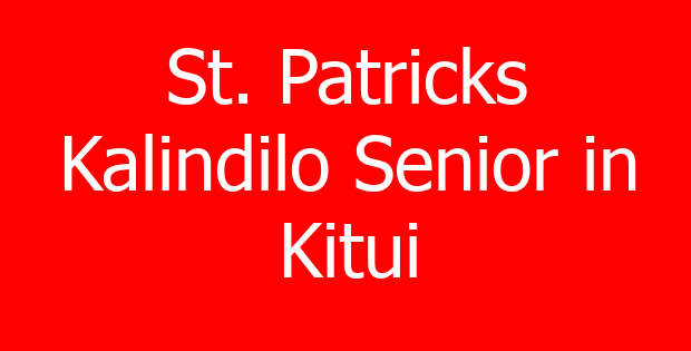 St. Patricks Kalindilo Senior in Kitui